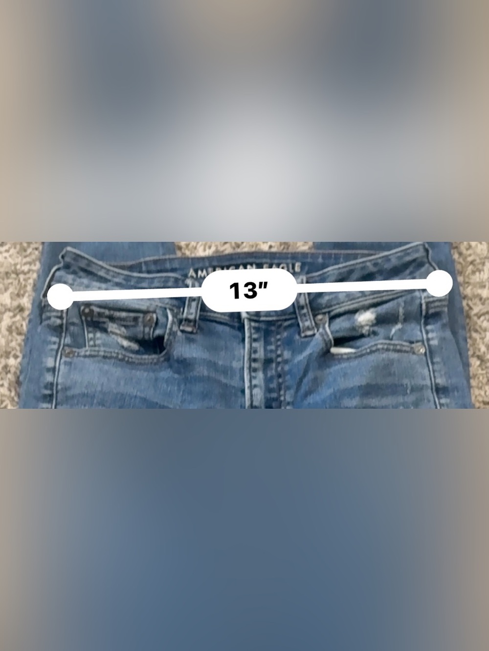 American Eagle Outfitters Distressed Super Stretch Skinny Jeans - Picture 6 of 8